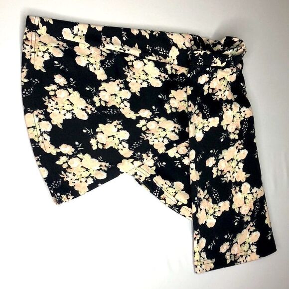 EXPRESS Floral Mini Skirt for Summer, White Cotton - Picture 5 of 5